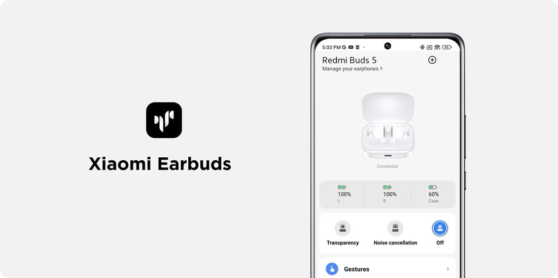 Наушники Xiaomi Redmi Buds 5 купить в hi-store